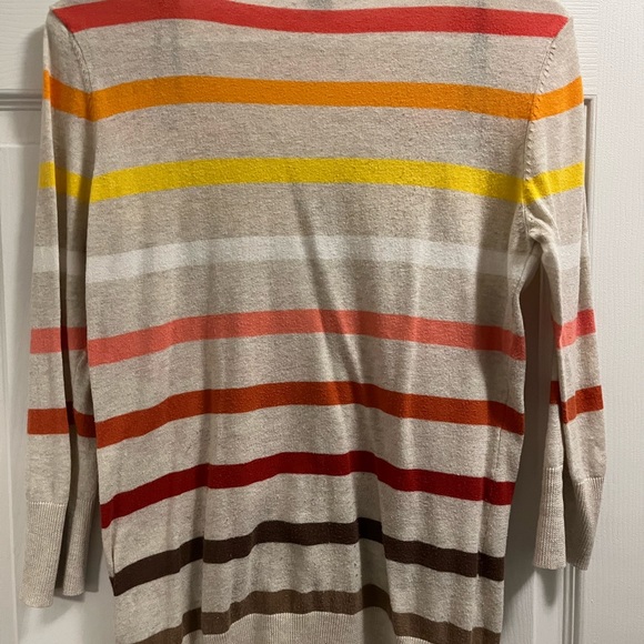 Rainbow striped cardigan - Picture 2 of 2